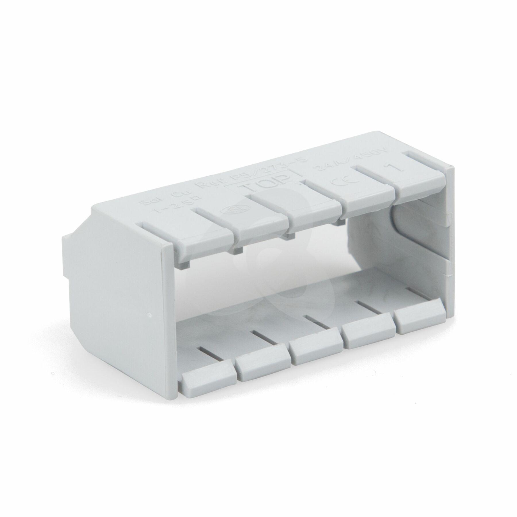Steckklemmenadapter für bis zu 5 Stück 4-poliger Steckklemmen passend für alle „Boxline“- Modelle